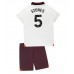 Manchester City John Stones #5 Replika Babykläder Borta matchkläder barn 2023-24 Korta ärmar (+ Korta byxor)